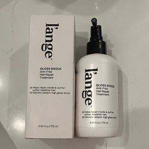 L'ange White and Black Gloss Shock Anti-Frizz Hair Repair Treatment